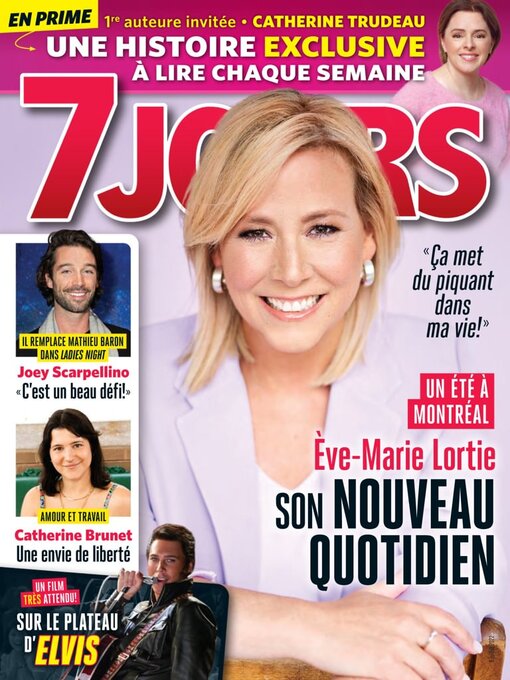Cover image for 7 Jours: Vol.33 no.36 - July 8, 2022 (double issue)